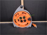 HDX 20ft 16/3 Retractable Extension Cord Reel