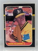 1987 Donruss Mark McGwire 46 Rookie