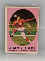 1958 Topps Jimmy Carr 65 Rookie Card