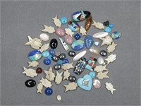 Assorted Cabochons & Fetishes 269.85 Carats