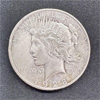 1923-D Silver Peace Dollar