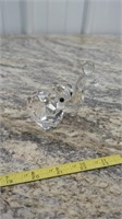 CRYSTAL ELEPHANT PAPERWEIGHT