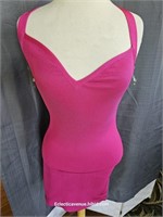 Fuscia Bodycon Dress NEW w tags Wow Couture