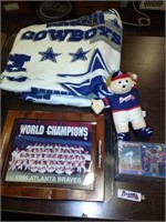 BASEBALL AND FOOTBALL COLLECTIBLES