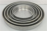 Magic Line Metal nesting baking pans 8.5 to 16