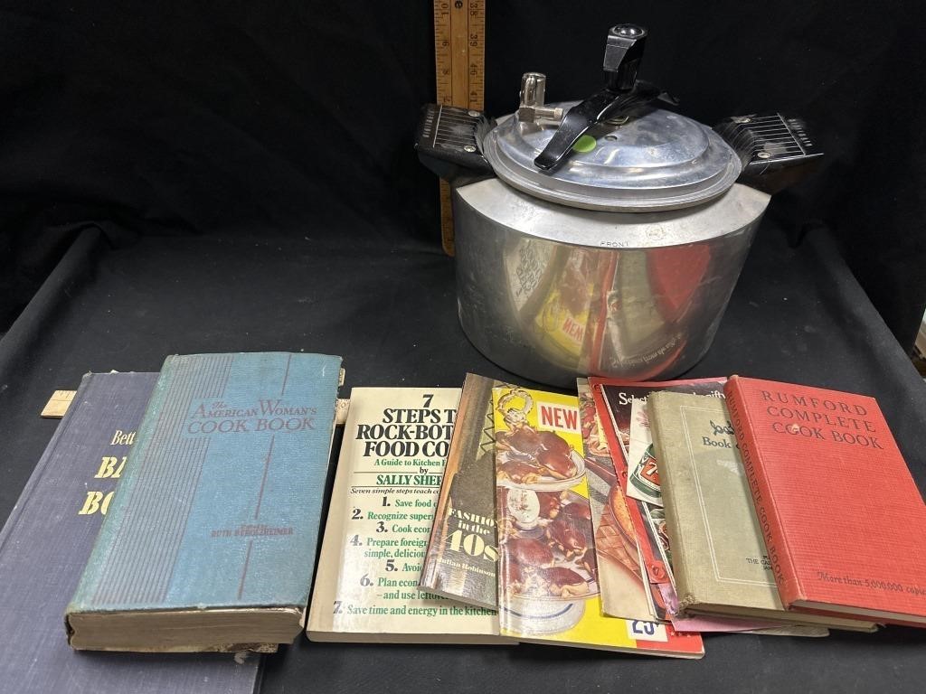 Pressure Cooker and cook books