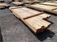 (600) LF Of Cedar Lumber Mixed Sizes