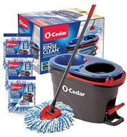 O-Cedar EasyWring RinseClean Microfiber Spin Mop