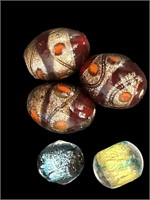 5 Total Stunning Murano RARE Select Beads