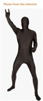 Adult Black Morph Costume Size L