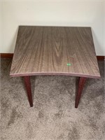 Mid-century Wedge Side Table