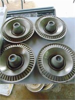 4- Hubcaps (Ford Galaxie)