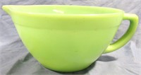 JADEITE FIRE KING COLONIAL MIXING BOWL