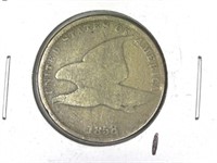 1858 SL Flying Eagle Cent