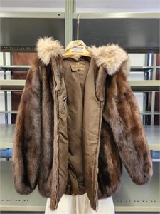 Ladies Fur Coat, Size Small/Medium - Western