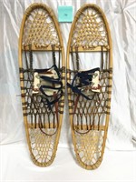 Vintage L.L.Bean Wood Snowshoes with Bindings