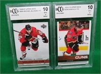 BCCG 10 Graded Young Guns RC Aliu & Blunden UD