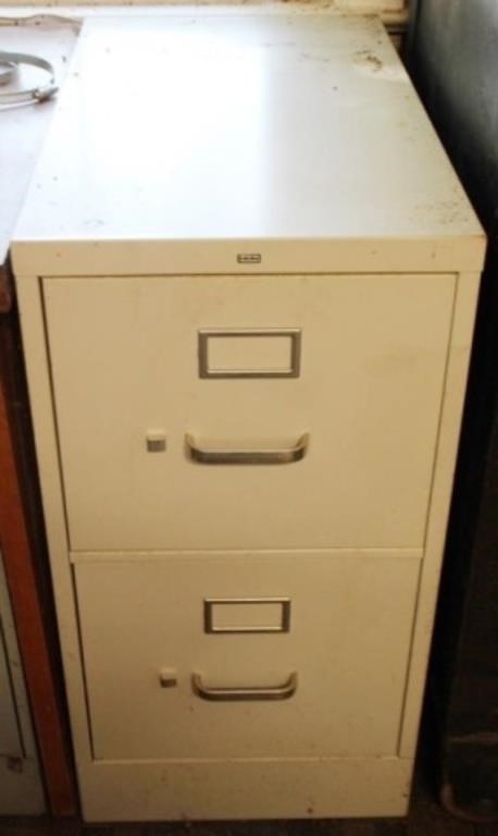 Metal File Cabinet - 15" x 27" x 29"