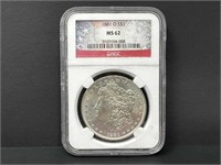 1881-O Morgan NGC MS-62