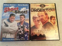 Shoot or be Shot / Undertow DVD Lot