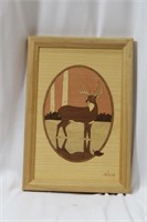 Hudson River Inlaid Wood Art