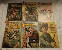 Lot of 6 Comic Books Tomahawk Billy the Kid