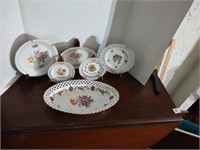 Group of 6 beautiful German porcelain collector