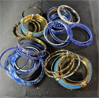 Blue Fashion Bangle Jewelry