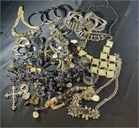 Gray/ Gold Tone Fashion Jewelry