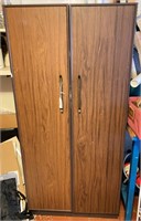 Vintage Double-Door Storage Cabinet
