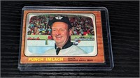 1966 67 Topps Hockey Punch Imlach #11