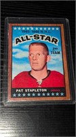 1966 67 Topps Hockey Pat Stapleton #129 All Star