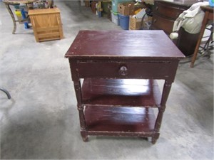 1 DRAWER TABLE WITH SHELF