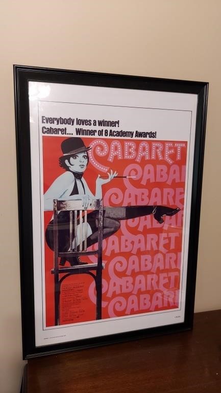 39x27in CABARET Movie poster