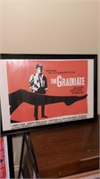 39x27in The Graduate framed poster