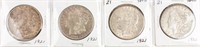 Coin 4 U.S. Morgan Silver Dollars 1921