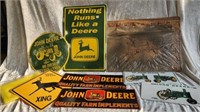 7 John Deere Signs, Flag & Cut Out for Design