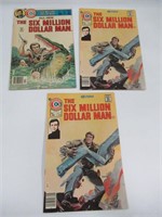 The Six Million Dollar Man #1(x2) + #4 (1976)