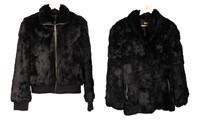 Black Rabbit Fur Coats (2)