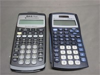 Lot of 2 Texas Instrument Calculators