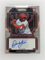 2022 Panini Prizm Juan Yepez RC Auto RA-JY