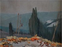 Oil on Panel - Landscape