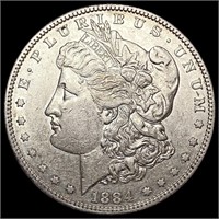 1884-S Morgan Silver Dollar CLOSELY UNCIRCULATED