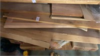 Shelf lot of lumber