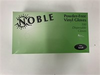 (2x Bid) Noble Powder Free Vinyl Gloves Size Small