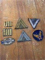 Set of 6 US Military Uniform Patches