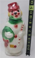 1968 Empire Snowman Blow mold in Original plastic