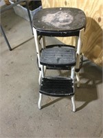 Costco metal stool/step stool, 25” tall