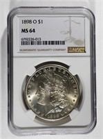 1898-O MORGAN DOLLAR NGC MS-64