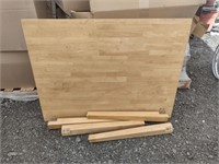 Four Leg Wood table(Unassembled)